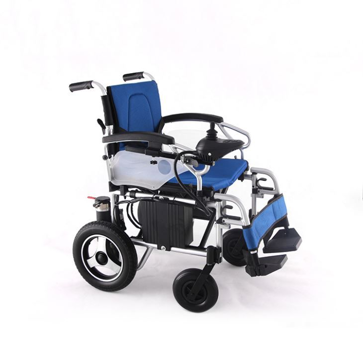 Fauteuil roulant à assistance électrique avec cadre en aluminium