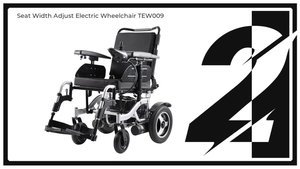 HighQuality Topmedi Largeur du siège Ajuster le fauteuil roulant électrique TEW009 Vente en gros