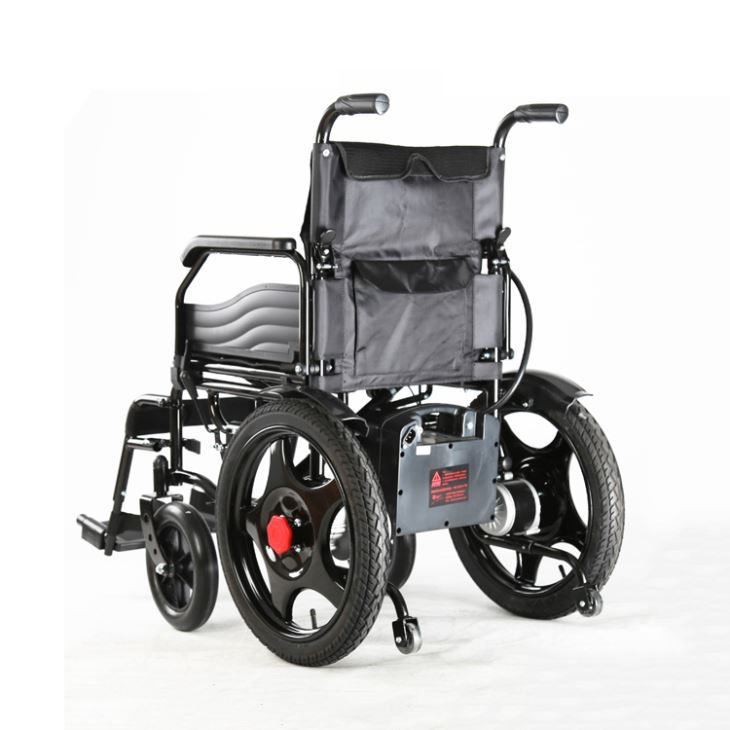 Fauteuil roulant électrique pliable portable