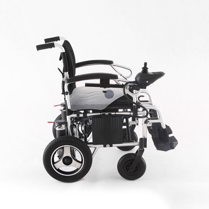 Fauteuil roulant à assistance électrique avec cadre en aluminium