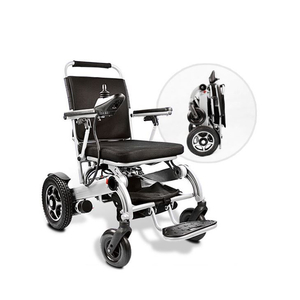 Fauteuil roulant électrique léger motorisé pliant