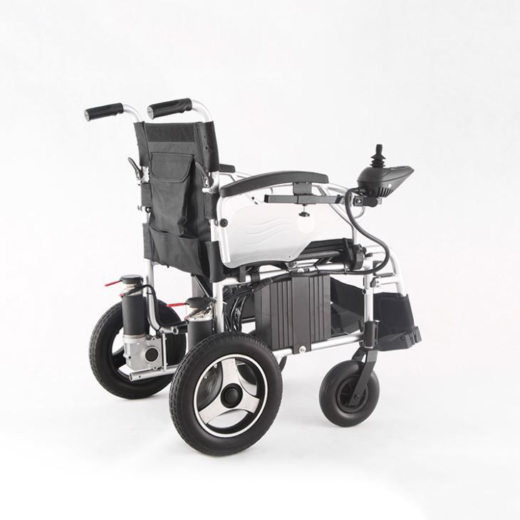 Fauteuil roulant à assistance électrique avec cadre en aluminium