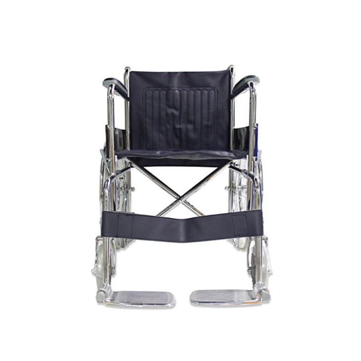 Fauteuil roulant pliant en acier inoxydable à vendre