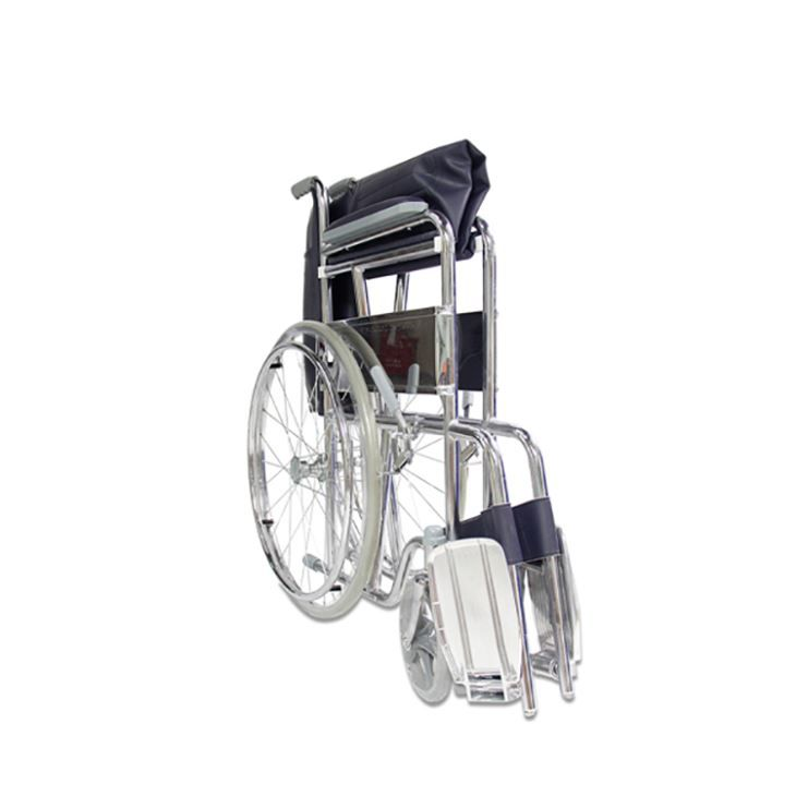 Fauteuil roulant pliant en acier inoxydable à vendre