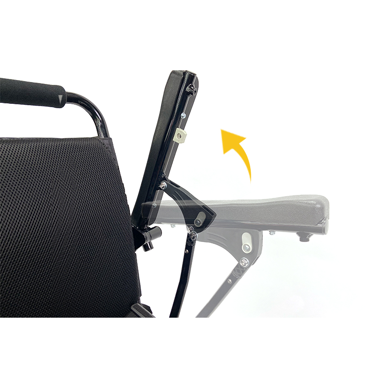 Fauteuil roulant électrique TOPMEDI TEW007DSA personnalisé avec fabricants de télécommandes de Chine